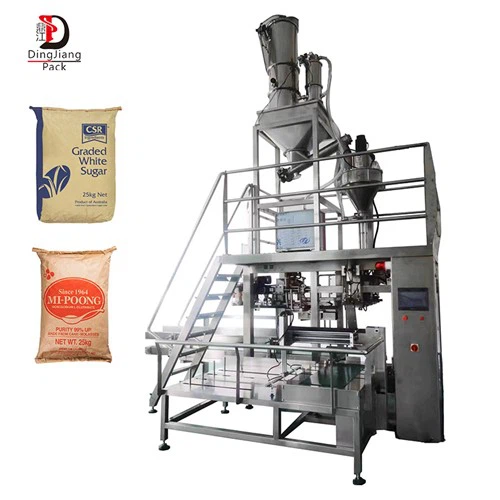 Automaattinen 25 kg jauhepussin syöttöpakkauskone
